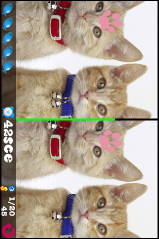 Screenshot 猫ちゃん間違い探し Screenshot 猫ちゃん間違い探し